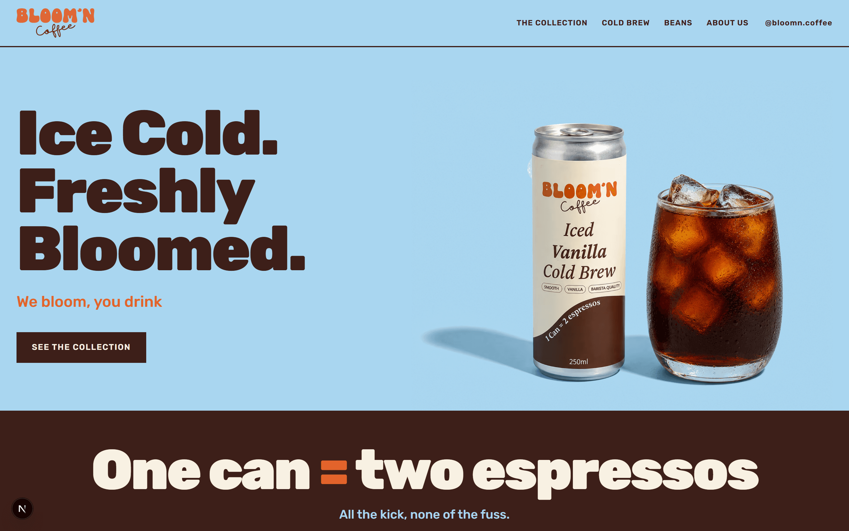 Serious Kick homepage